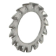 Arruela Dentada Externa Aço Inox A2 Din 6798 A