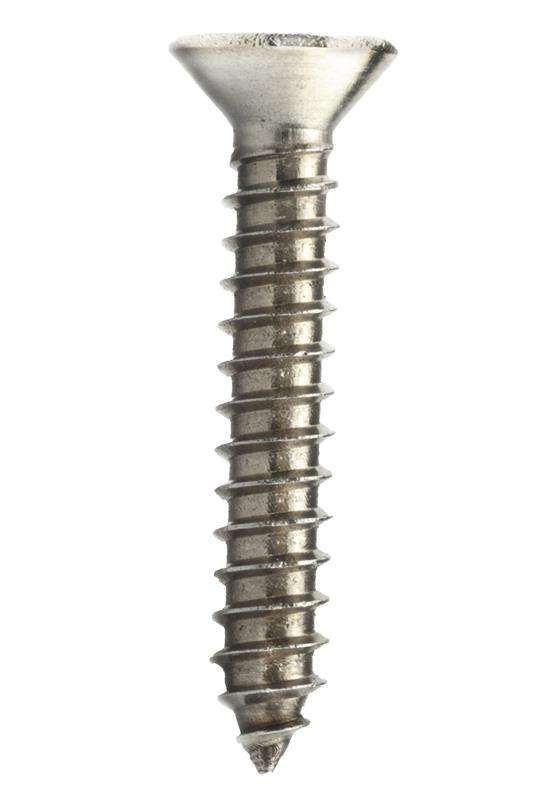 Parafuso Fendado Aço Inox Passivado A2 Auto-atarraxante Cabeça Chata Phillips Din 7982 (Din en Iso 7050) 1 Parafuso Fendado Aço Inox Passivado A2 Auto-Atarraxante Cabeça Chata Phillips Din 7982 (Din En Iso 7050)