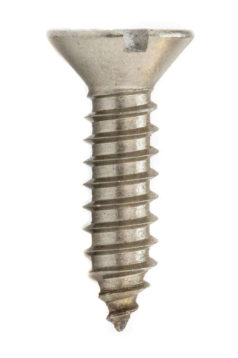 Parafuso Fendado Aço Inox Passivado A4 Auto-atarraxante Cabeça Chata Fenda Din 7970 1 Parafuso Fendado Aço Inox Passivado A4 Auto-Atarraxante Cabeça Chata Fenda Din 7970