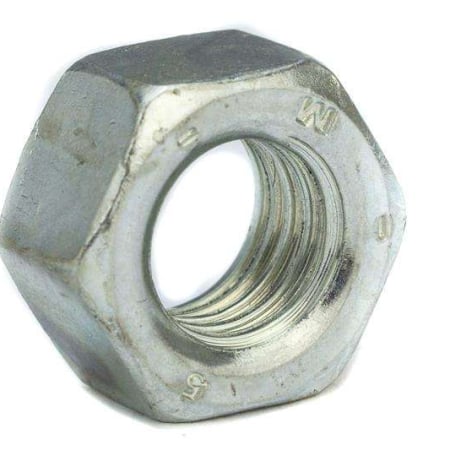Porca Sextavada Leve Aço Carbono Grau 5 Zincado Branco UNF/UNS