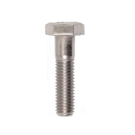 Parafuso Sextavado Rosca Parcial DIN 931 Aço Carbono Zincado Branco
