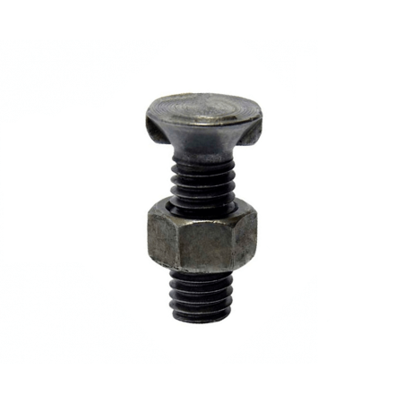 Parafuso Arado Tipo B1 com Porca Sextavada Rosca UNC/BSW ANSI B 1.1/BS84 Polido